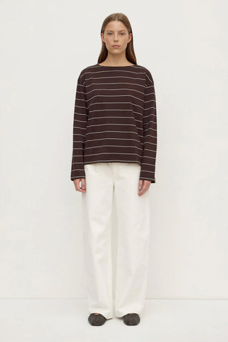 Assembly Scout LS Tee - Ganache/Cream