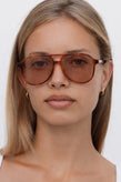 Lu Goldie Scout Sunglasses - Chestnut