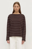 Assembly Scout LS Tee - Ganache/Cream