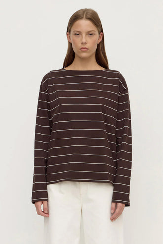 Assembly Scout LS Tee - Ganache/Cream