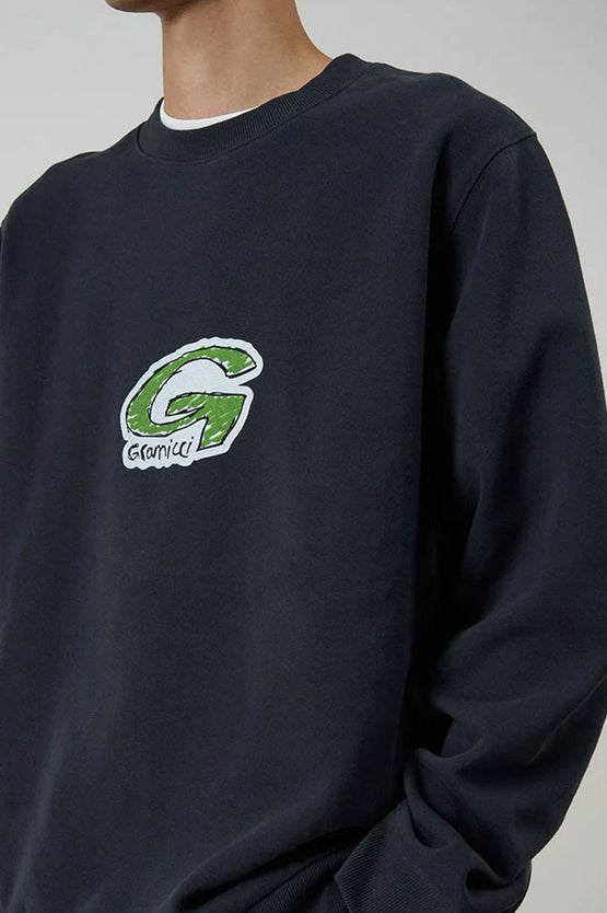 Gramicci G-Scribble Sweatshirt - Black
