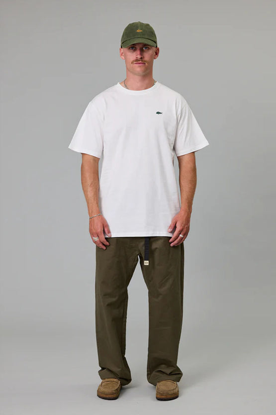 Just Another Fisherman Sea Tee - White