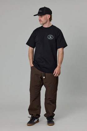 Just Another Fisherman Boatworks Sea Tee - Black