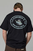 Just Another Fisherman Boatworks Sea Tee - Black