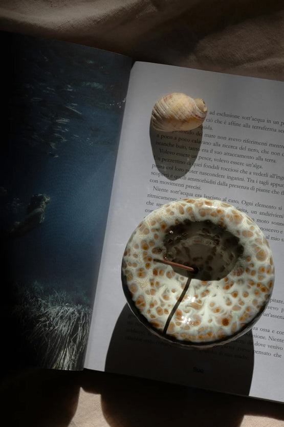Gentle Habits The Vessel Incense Holder - Seafoam