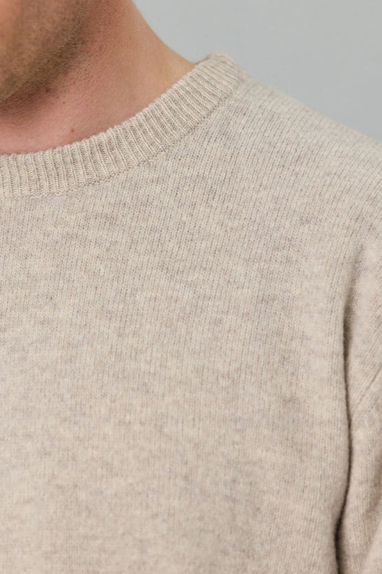 Just Another Fisherman Merino Sea Crew - Grey