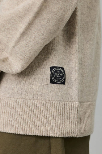 Just Another Fisherman Merino Sea Crew - Grey