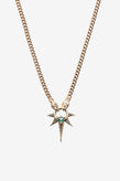 Stolen Girlfriends Club Serpent Spike Necklace - Gold