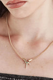 Stolen Girlfriends Club Serpent Spike Necklace - Gold