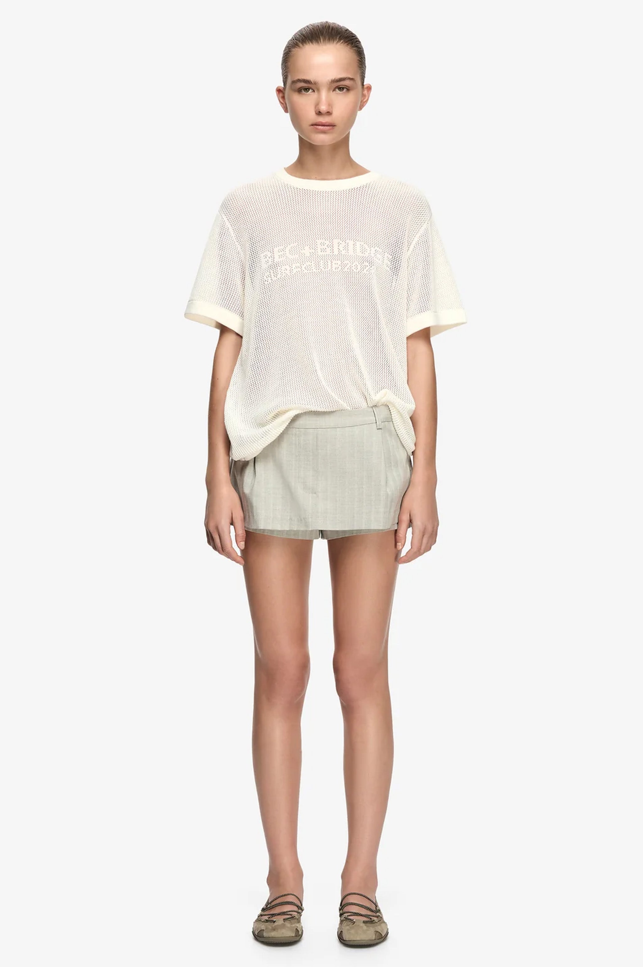 Bec & Bridge Seto Oversized Tee – Ivory