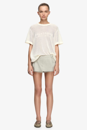 Bec & Bridge Seto Oversized Tee – Ivory