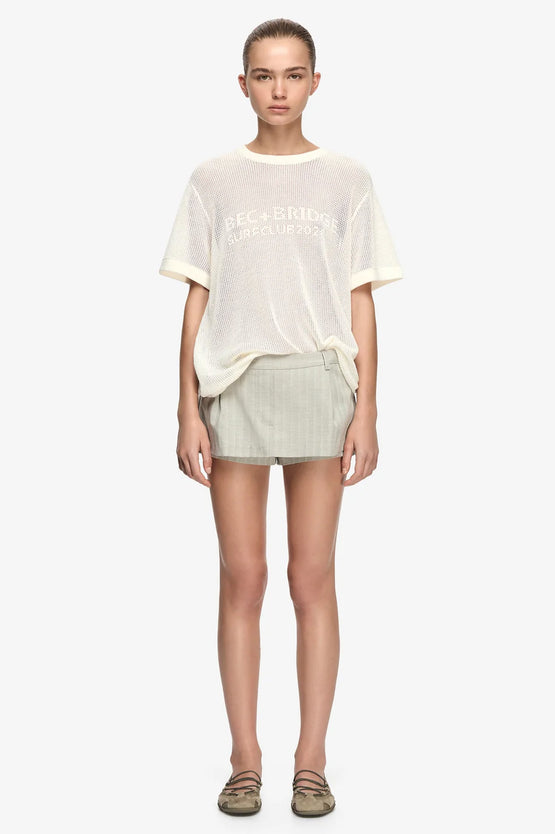Bec & Bridge Seto Oversized Tee – Ivory