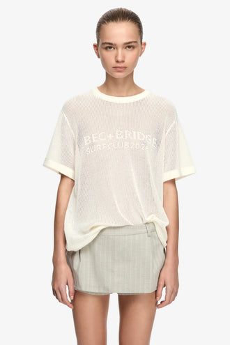 Bec & Bridge Seto Oversized Tee – Ivory