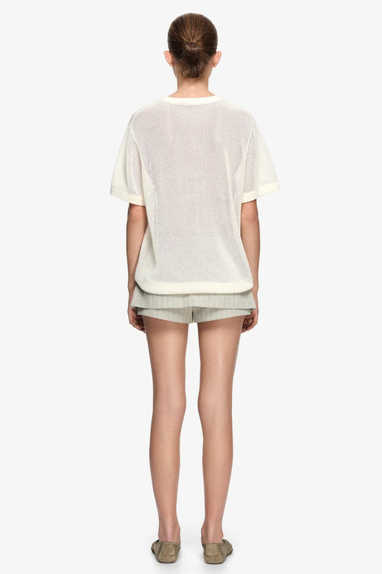 Bec & Bridge Seto Oversized Tee – Ivory