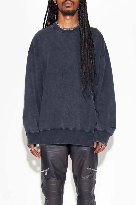 Stolen Girlfriends Club Slither Crew - Aged Charcoal