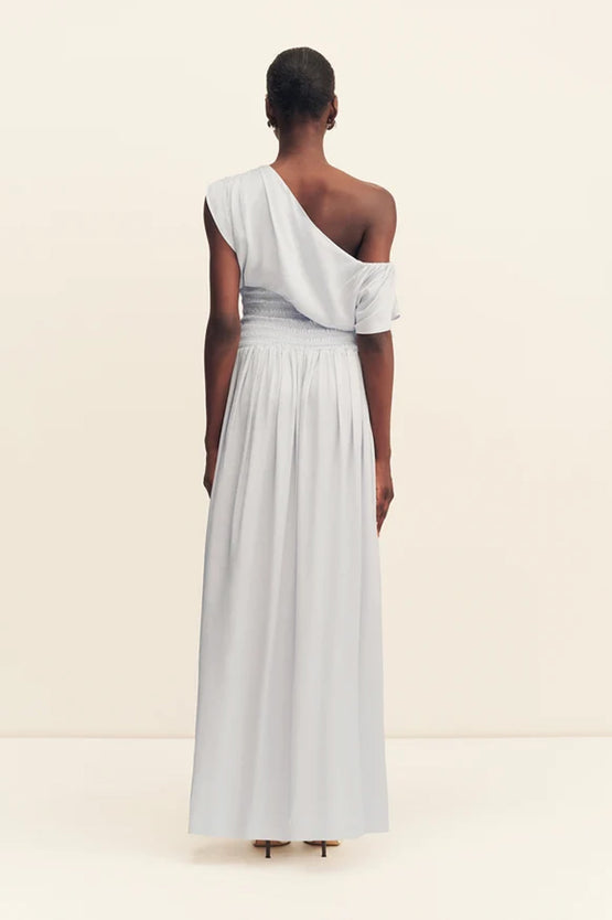 Shona Joy Agnes Shirred Maxi - Sky