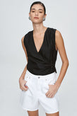 Marle Classic Jean Short - Blanc