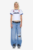 Ksubi Union Shrunken Tee - White