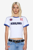 Ksubi Union Shrunken Tee - White