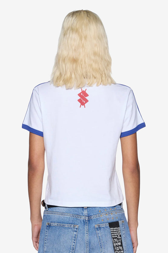 Ksubi Union Shrunken Tee - White