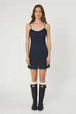 Remain Sienna Mini Dress - Indigo Spot