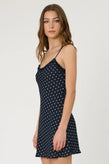 Remain Sienna Mini Dress - Indigo Spot