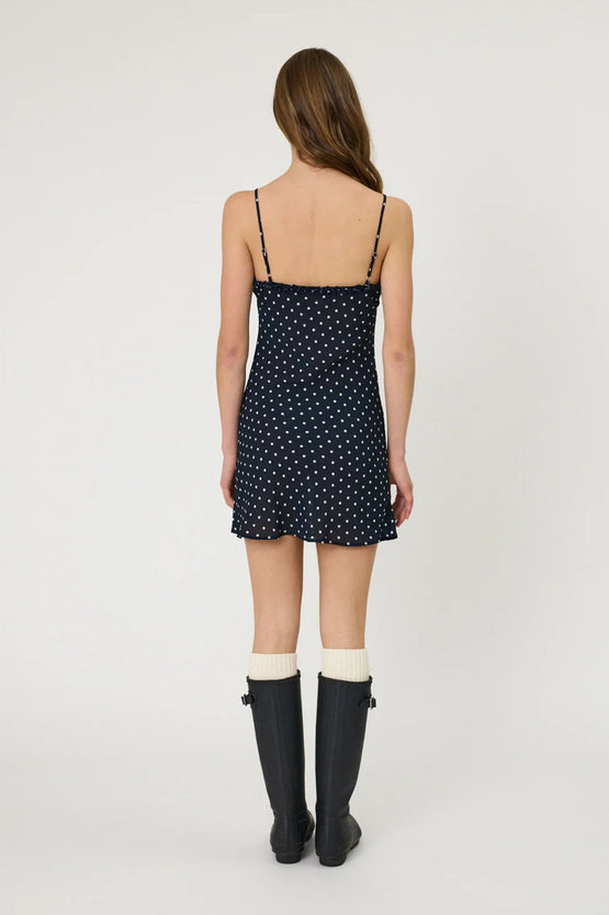 Remain Sienna Mini Dress - Indigo Spot