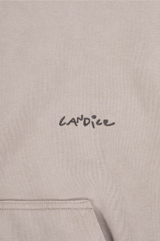 Candice Signature Washed Hoodie - Sand