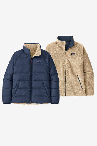 Patagonia Reversible Silent Down Jacket - New Navy