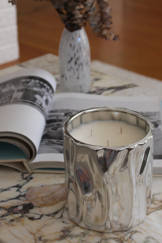 Ceene Wax Candle - Sterling