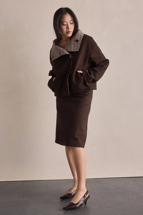 Gracious Sloane Skirt - Brown