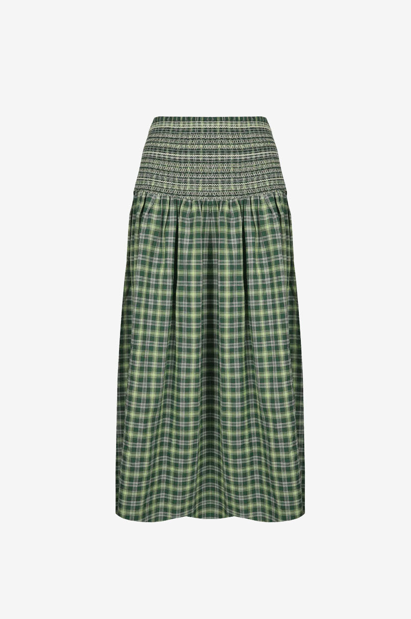 Ruby Anastaisa Skirt - Green Tartan