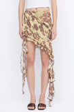 Bec & Bridge Malibu Bay Frill Skirt - Citrus Floral