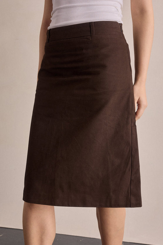 Gracious Sloane Skirt - Brown
