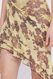 Bec & Bridge Malibu Bay Frill Skirt - Citrus Floral