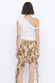 Bec & Bridge Malibu Bay Frill Skirt - Citrus Floral