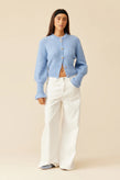 Ruby Matilda Cardigan - Sky Blue