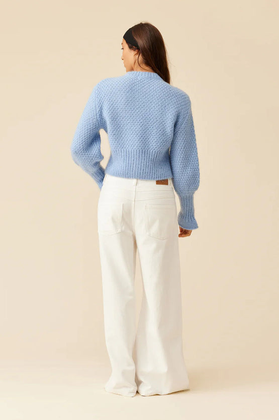 Ruby Matilda Cardigan - Sky Blue