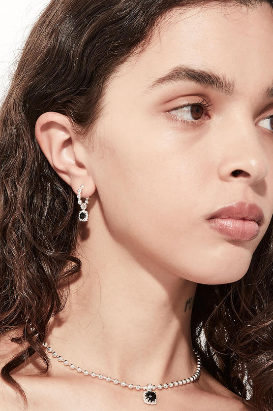 Stolen Girlfriends Club Baby Claw Chain Sleeper - Silver