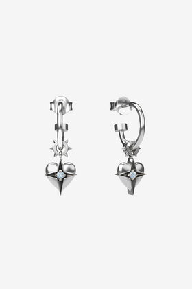 Stolen Girlfriends Club Celestial Heart Anchor Sleeper - Silver