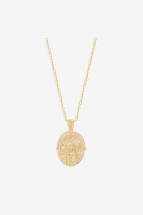 By Charlotte Everything You Are Is Enough Necklace Small - Gold
