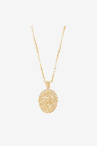 By Charlotte Everything You Are Is Enough Necklace Small - Gold