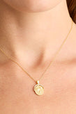 By Charlotte Everything You Are Is Enough Necklace Small - Gold