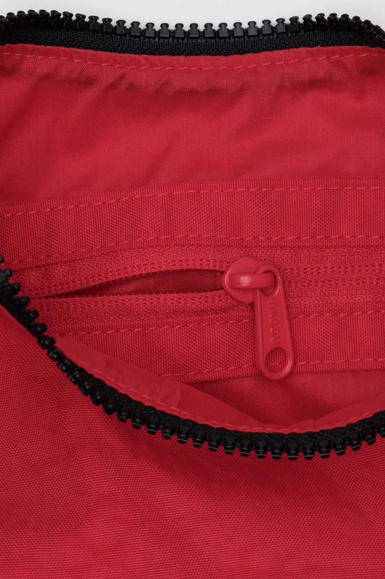 Baggu Small Nylon Crescent Bag - Candy Apple