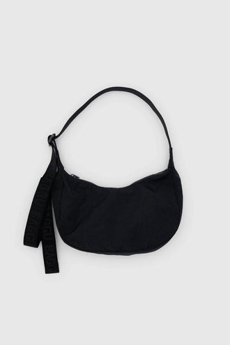 Baggu Small Nylon Crescent Bag - Black