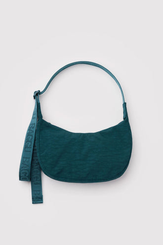 Baggu Small Nylon Crescent Bag - Deep Sea