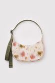 Baggu Small Nylon Crescent Bag - Abstract Floral