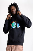 Market Smiley Studios Hoodie - Washed Black