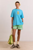 Damson Madder Snack Plate Tee - Blue