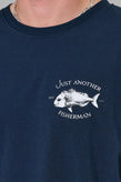 Just Another Fisherman Snapper Sea Tee - Navy